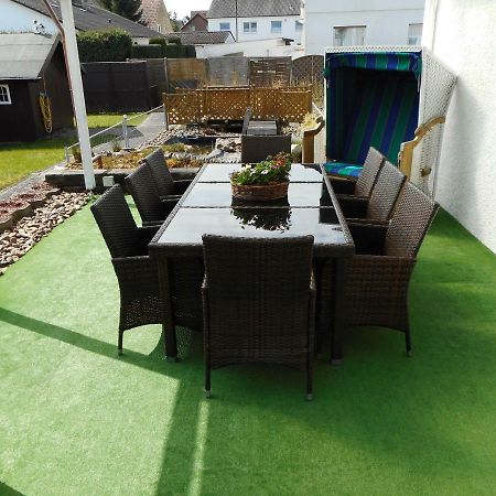 Modernes Ferienhaus Der Besonderen Art Mit Garten Lohne  Exterior foto